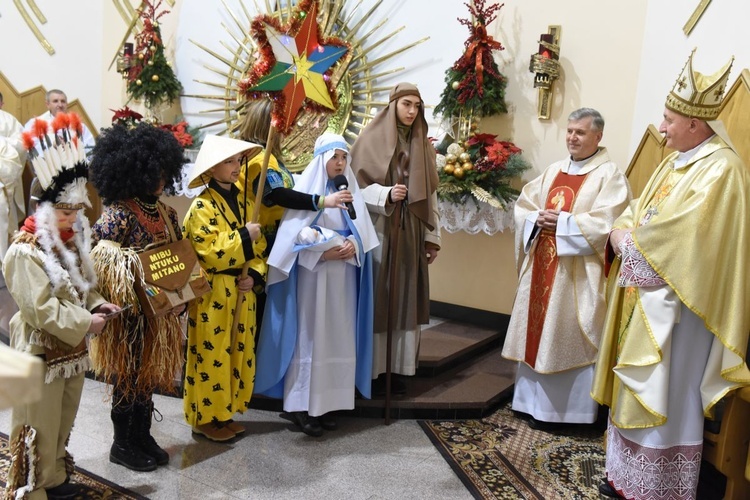 Kolędnicy misyjni w Jodłowej