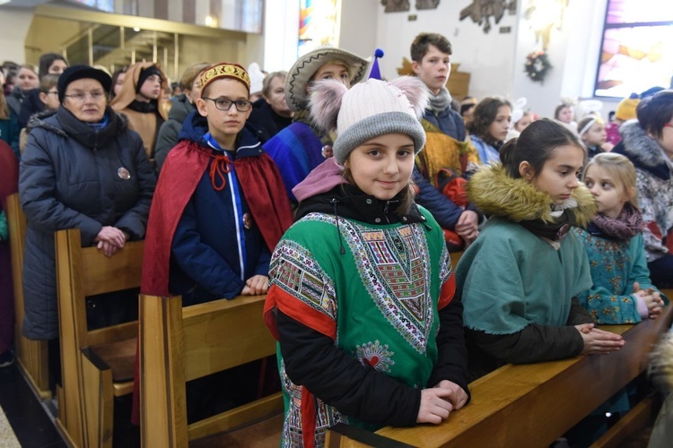 Kolędnicy misyjni w Jodłowej