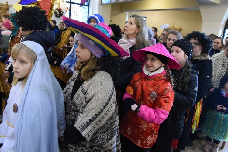 Kolędnicy misyjni w Jodłowej