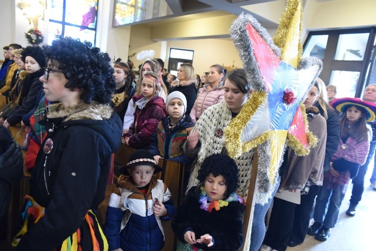 Kolędnicy misyjni w Jodłowej