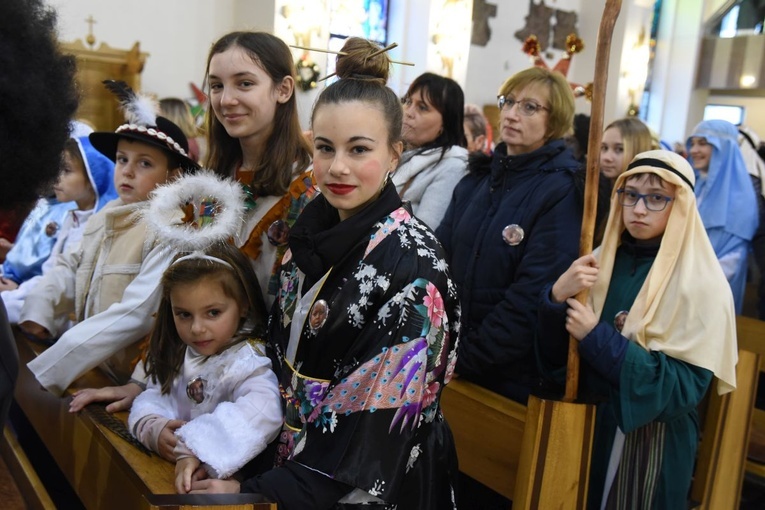 Kolędnicy misyjni w Jodłowej