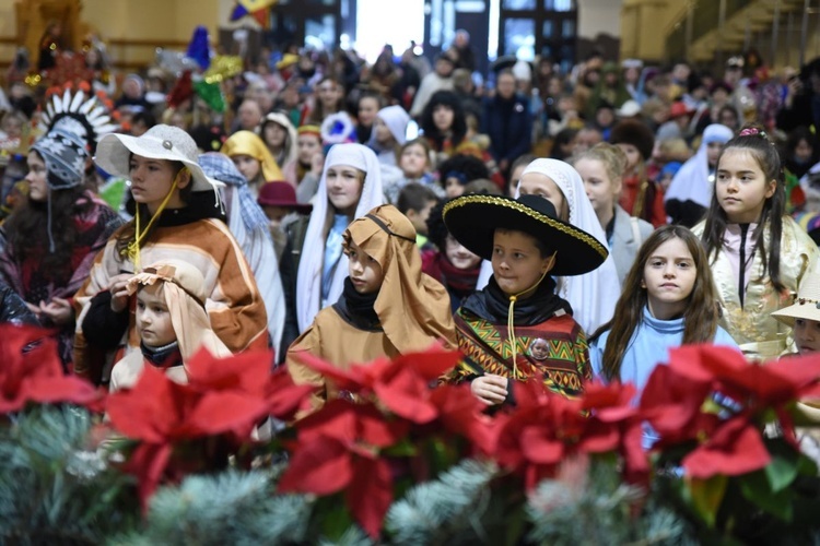 Kolędnicy misyjni w Jodłowej