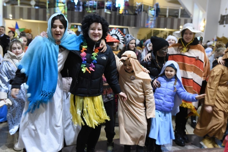 Kolędnicy misyjni w Jodłowej