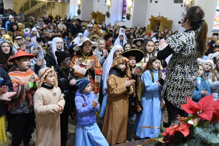 Kolędnicy misyjni w Jodłowej