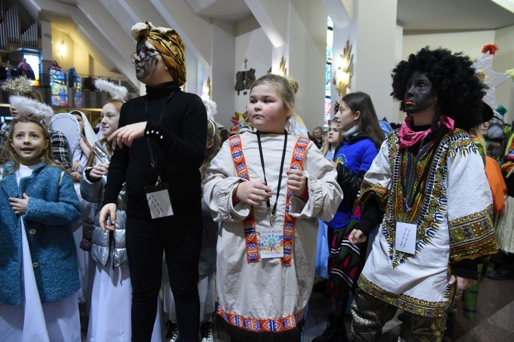 Kolędnicy misyjni w Jodłowej