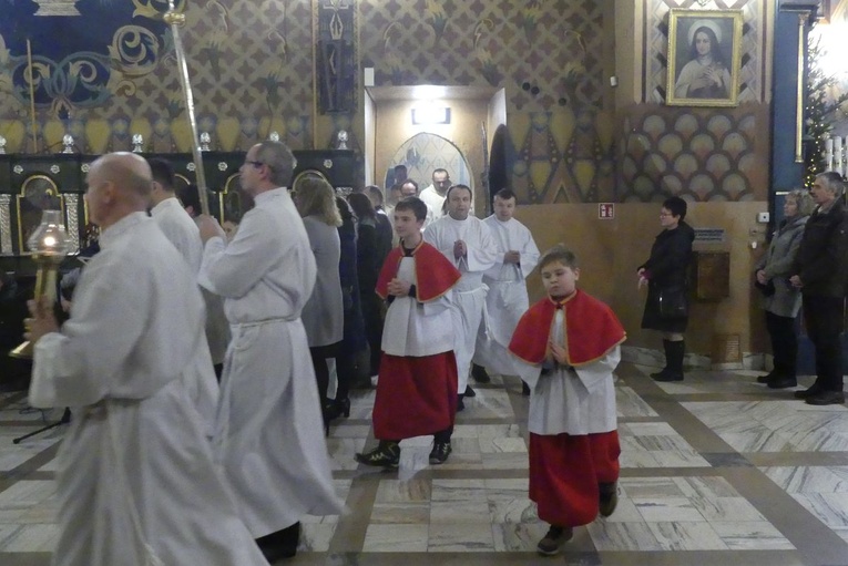 Opłatek Domowego Kościoła w konkatedrze Narodzenia NMP w Żywcu - 2023