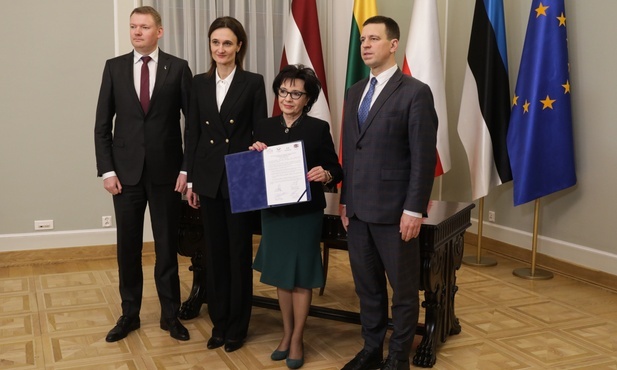 Marszałek Sejmu i szefowie parlamentów państw bałtyckich: razem możemy zrobić więcej dla Ukrainy i regionu