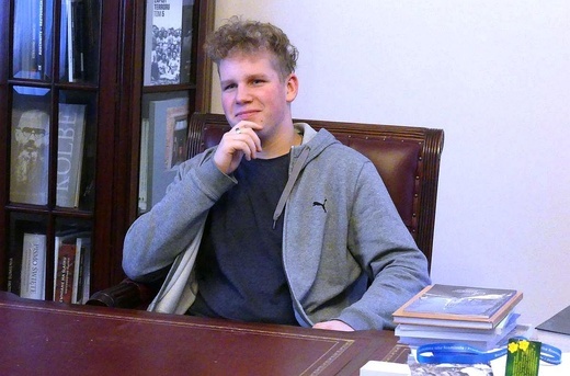 Liturgiczna Ekspedycja na ferie - ministranci i lektorzy zwiedzili kurię diecezjalną