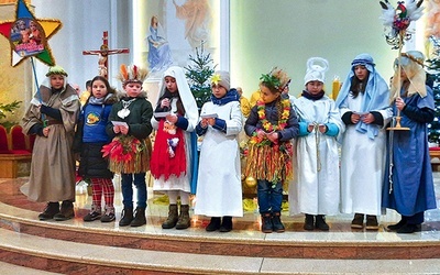 ▲	W archidiecezji lubelskiej kolędowało ponad 350 małych „zwiastunów radości”.