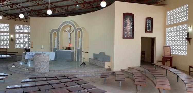 Poświęcenie kościoła w Togo
