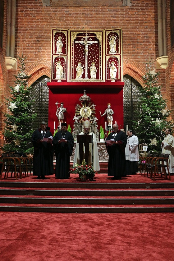 Nabożeństwo ekumeniczne w katedrze wrocławskiej 