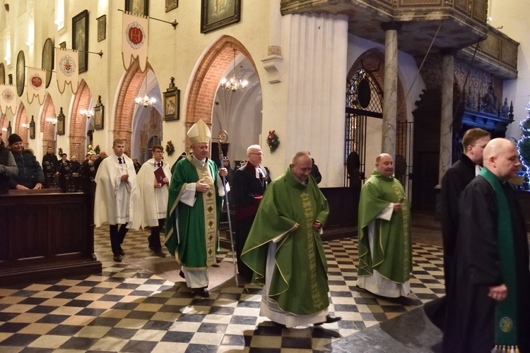 Msza św. z udziałem kapłanów wyznań chrześcijańskich w Oliwie