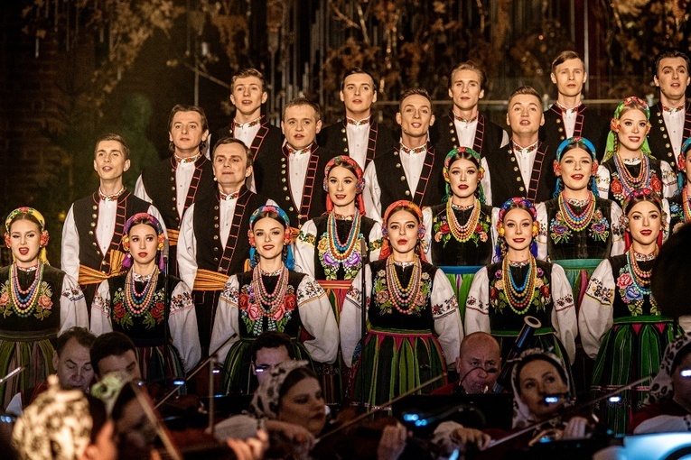 Zespół Mazowsze kolędował w bazylice św. Brygidy