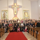 Uczestnicy spotkania w kaplicy seminaryjnej.