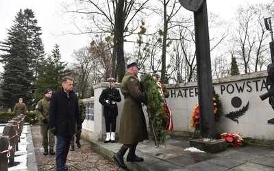 Szef MON: powstańcy styczniowi nie godzili się na uciemiężenie, pragnienie wolności mamy w genach