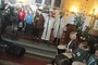 	Zespoły wokalny i bębniarski zaprezentowały kolędę „Lulajże, Jezuniu”.