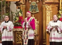 Nabożeństwu przewodniczył abp Józef Górzyński.