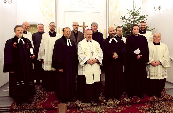 ▲	Uczestnicy spotkania w gliwickim kościele Zbawiciela.