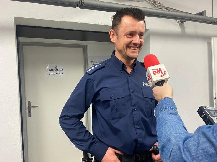 Otwarcie wirtualnej strzelnicy w Zespole Szkół nr 3 w Rybniku