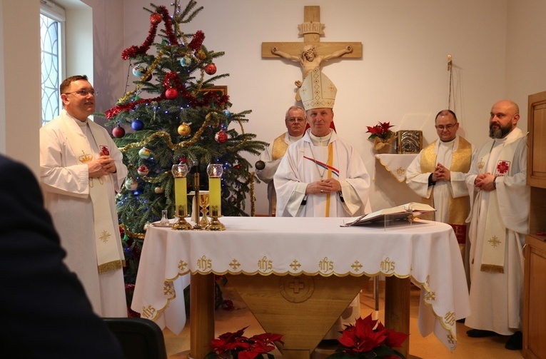 Mszy św. w kaplicy CDR przewodniczył bp Marek Solarczyk.
