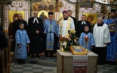 Modlitwa w ukraińskiej cerkwi na zakończenie tygodnia ekumenicznego