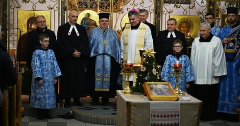 Modlitwa w ukraińskiej cerkwi na zakończenie tygodnia ekumenicznego