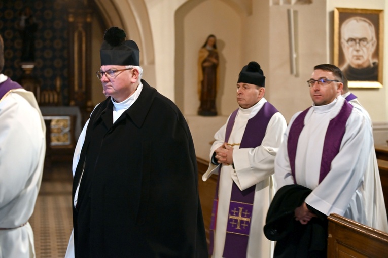 Pogrzeb Roberta Kapłona, taty ks. Daniela