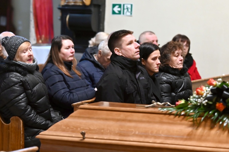 Pogrzeb Roberta Kapłona, taty ks. Daniela