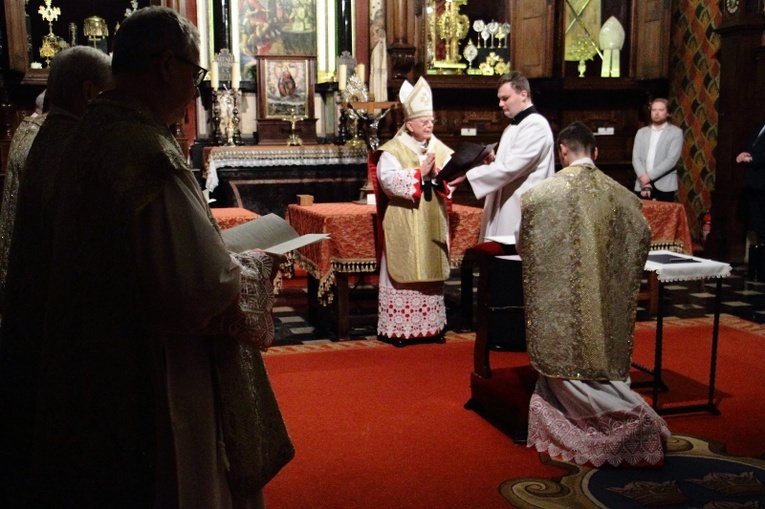 Instalacja nowego kanonika wawelskiego 28.01.2023