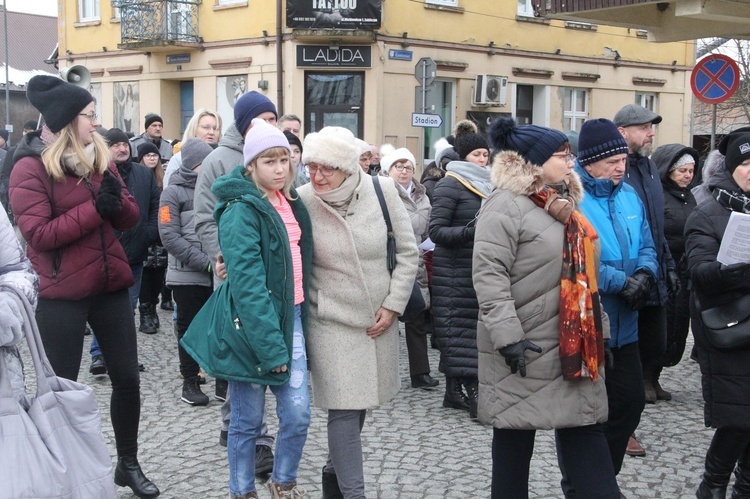 Zakliczyn. Kolędowanie ulicami miasta