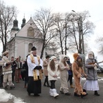 Zakliczyn. Kolędowanie ulicami miasta