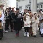 Zakliczyn. Kolędowanie ulicami miasta