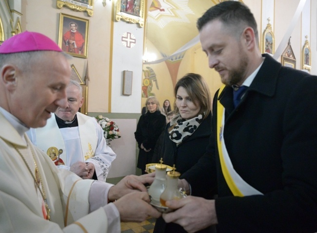 Relikwie św. s. Faustyny Kowalskiej w Chlewiskach