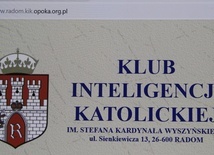 Klub Inteligencji Katolickiej w Radomiu zaprasza