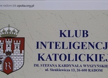 Klub Inteligencji Katolickiej w Radomiu zaprasza