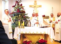 ▲	Mszy św. przewodniczył bp Marek Solarczyk.