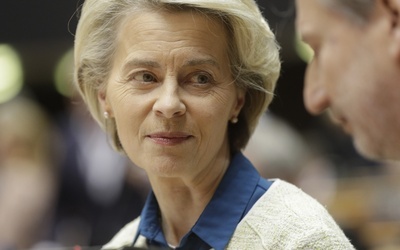 Szefowa KE von der Leyen: jesteśmy w Kijowie, by pokazać silne wsparcie UE dla Ukrainy