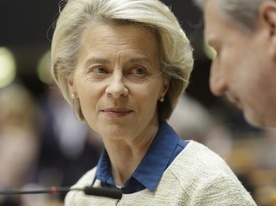 Szefowa KE von der Leyen: jesteśmy w Kijowie, by pokazać silne wsparcie UE dla Ukrainy