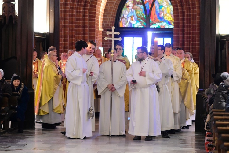 Dzień Życia Konsekrowanego - konkatedra św. Jakuba w Olsztynie