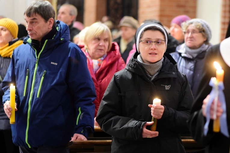 Dzień Życia Konsekrowanego - konkatedra św. Jakuba w Olsztynie