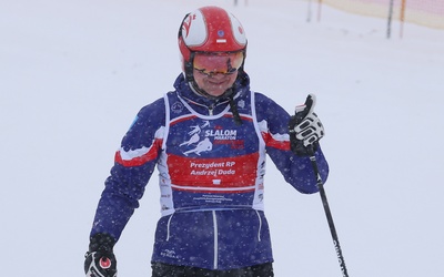 Prezydent Duda zainaugurował charytatywne zawody w narciarstwie alpejskim 