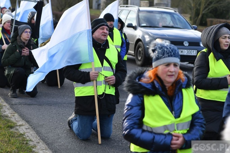 Comiesięczna pielgrzymka z Międzyrzecza do Pani Cierpliwie Słuchającej