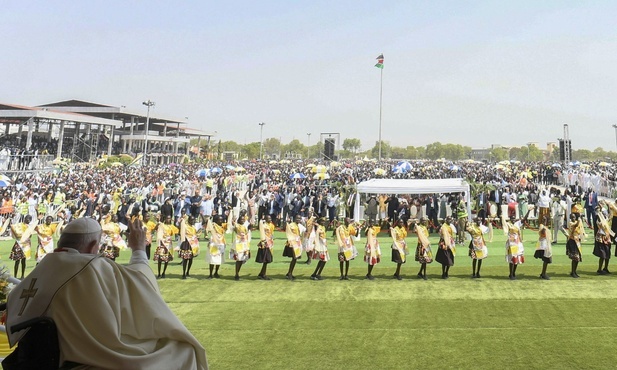 Chrześcijaństwo jednoczy Sudan Płd., więc Papież może tam wiele zdziałać
