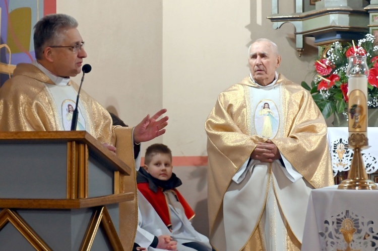 Oleszna. Uczcili jubileusze ks. Adama Ruszały