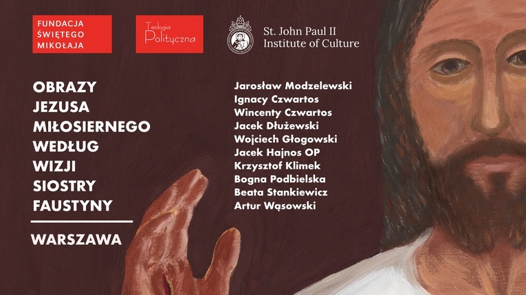 Wystawa współczesnych wizerunków Jezusa Miłosiernego w Warszawie