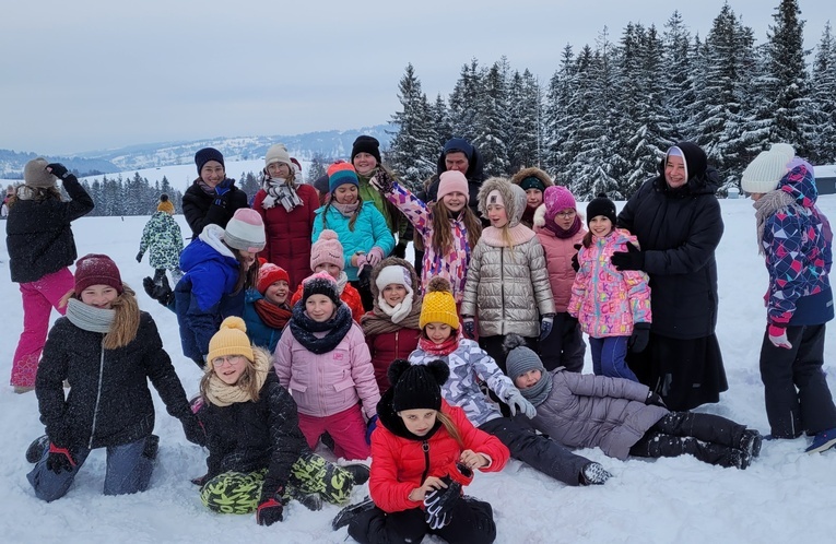 Dzieci z Limanowej w Zakopanem