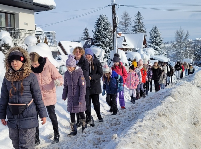 Dzieci z Limanowej w Zakopanem