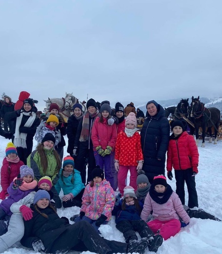 Dzieci z Limanowej w Zakopanem