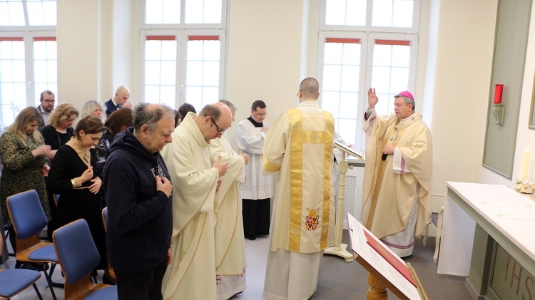 Błogosławieństwo kaplicy w Katolickim Zespole Szkolno-Przedszkolnym "Paulińska"