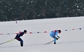 Na nartach wokół lotniska